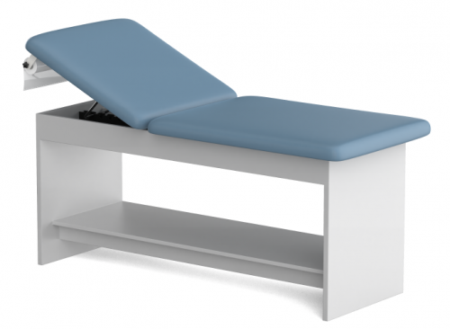 Panel Leg Treatment Table with Full Shelf